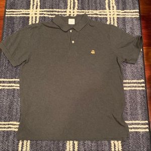 Charcoal Grey Brooks Brothers Collared Shirt